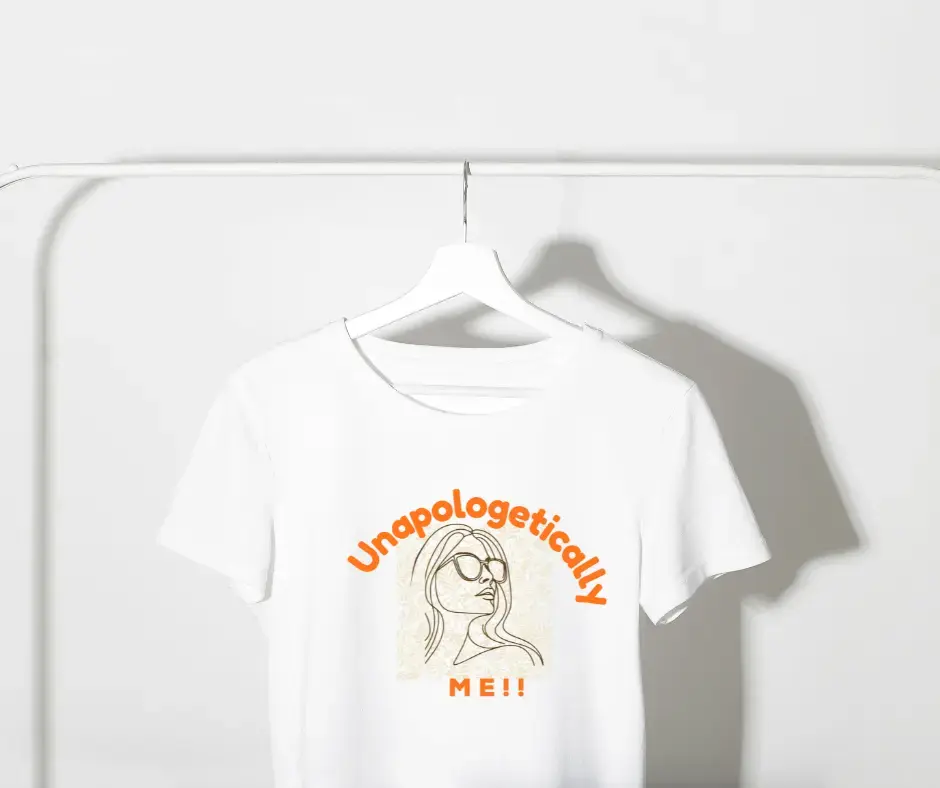 Black and White Illustration T-Shirt Mockup Facebook Post.webp