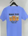 Monday Blues – Cute Cat Mood Women’s T-Shirt
