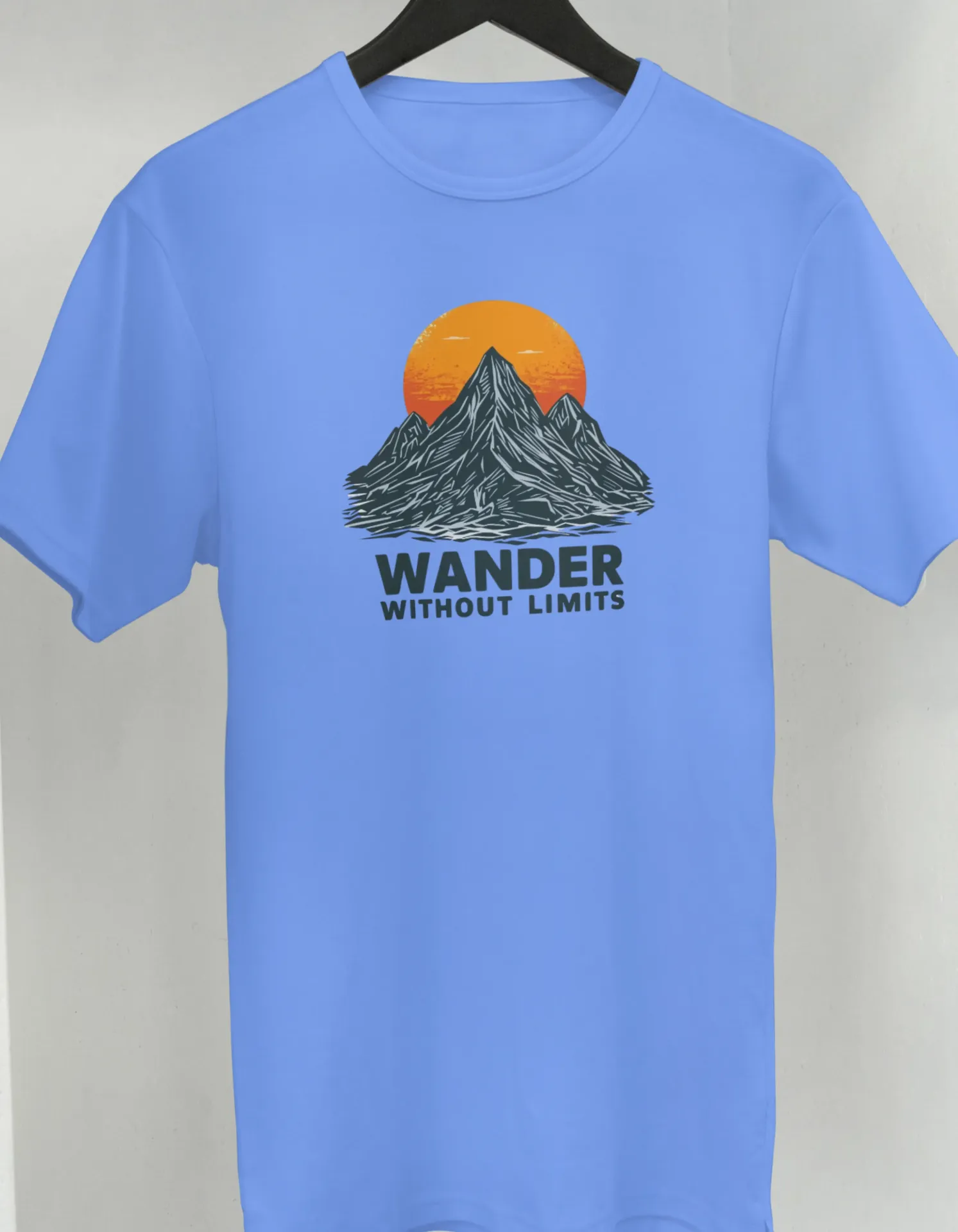 🧭 Wander Without Limits – Adventure Graphic T-Shirt