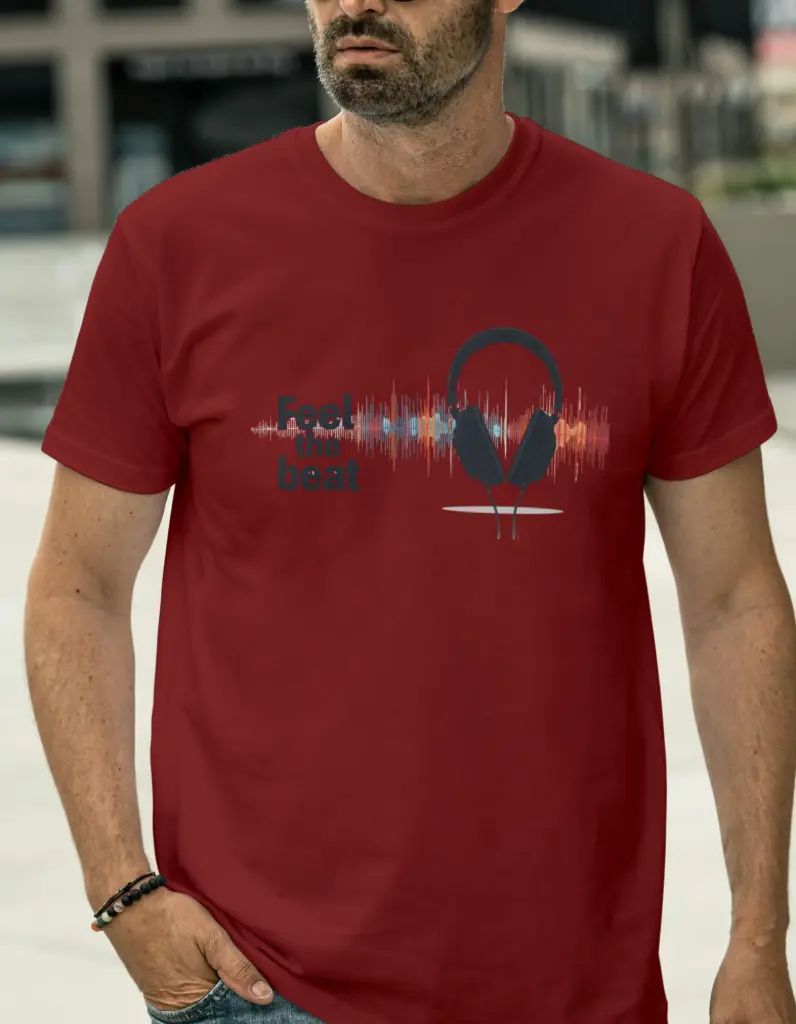 🎧For All Music Lovers - Feel the Beat – Unisex T-Shirt