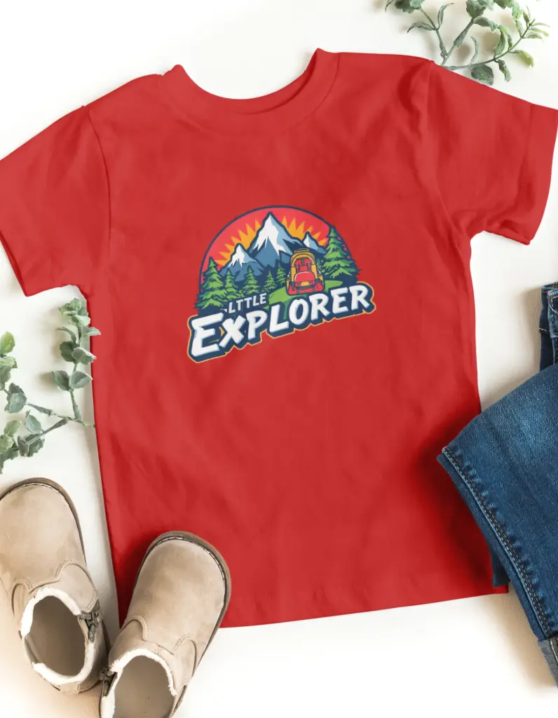 Little Explorer Kids' Adventure T-Shirt