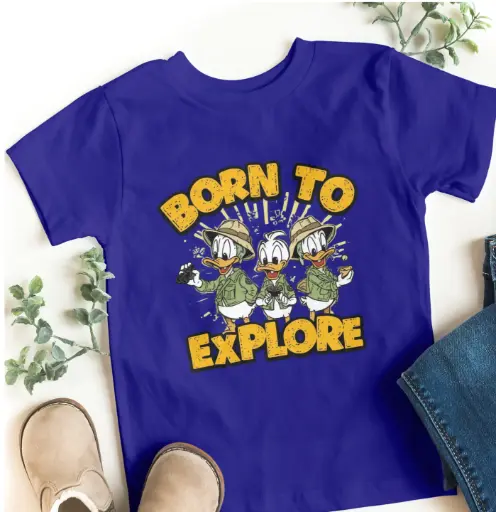 Born to Explore – DuckTales Adventure Kids’ T-Shirt