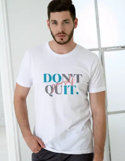DON'T QUIT- Men's Motivational Tee