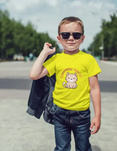 🐱 Cuteness Alert!! – Kids' T-Shirt