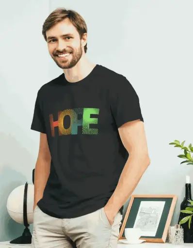 🌈 HOPE Graphic T-Shirt – Unisex